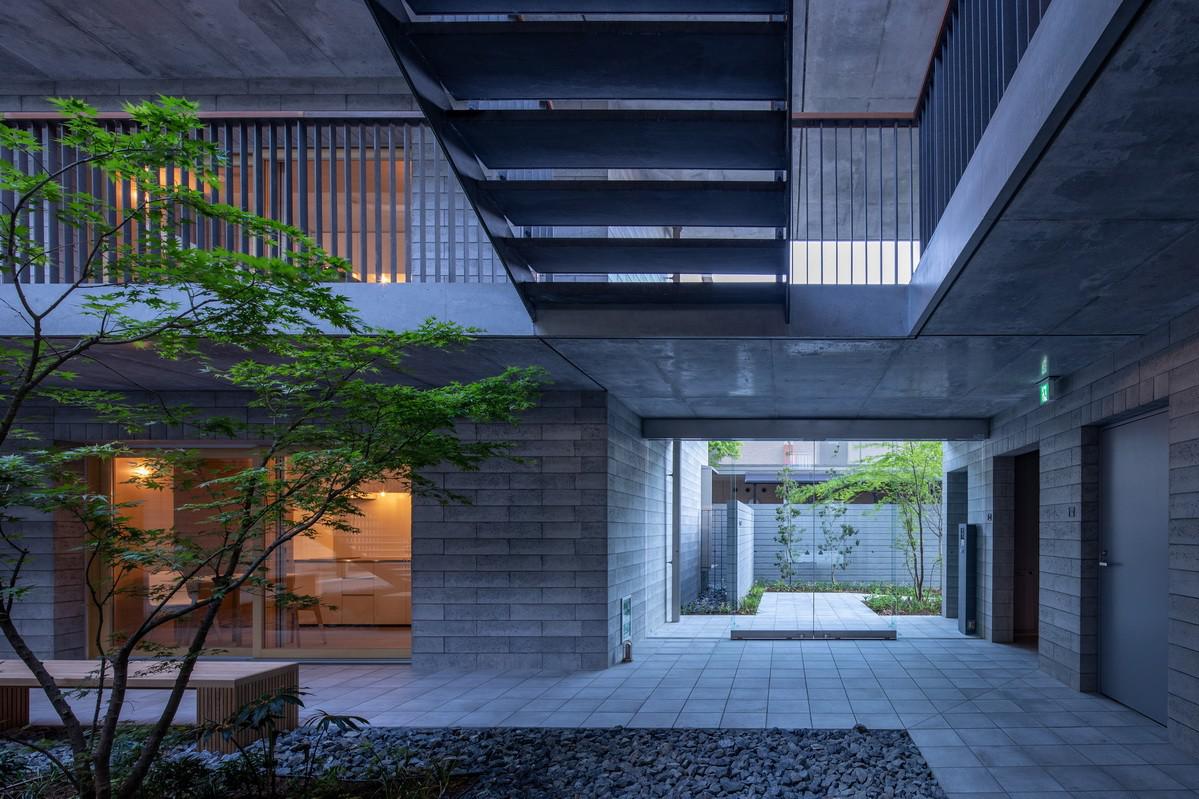 朝日集团员工宿舍 KAEDE，个性的集群居住空间
